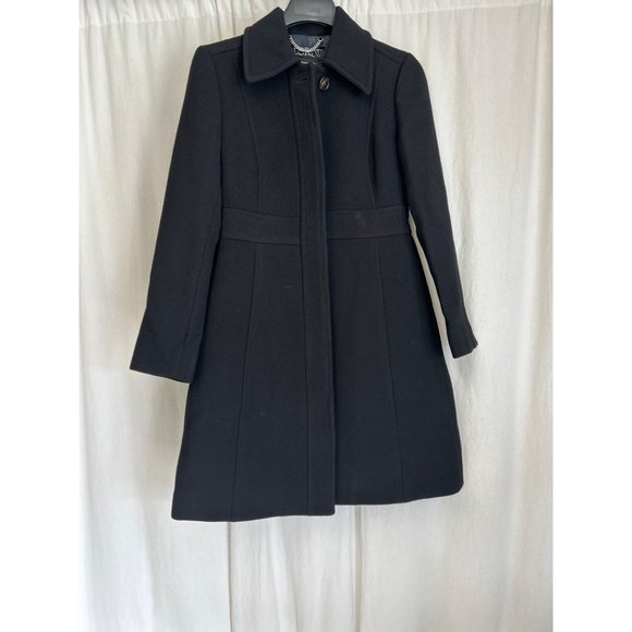 J Crew Lady day topcoat in Italian double-cloth wool blend Item BM966, Size 2P - Picture 1 of 4